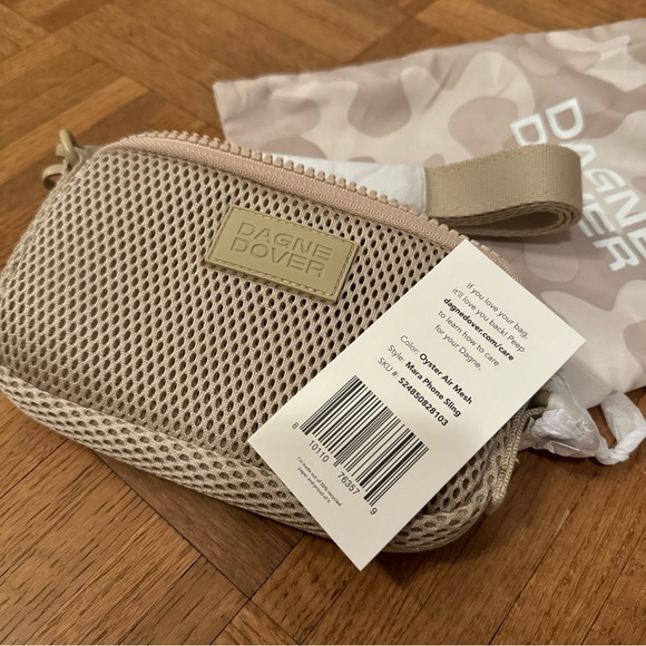 Dagne Dover Handbags - SOLD💟Dagne Dover Women's Mara Phone Sling Crossbody Oyster Air Mesh